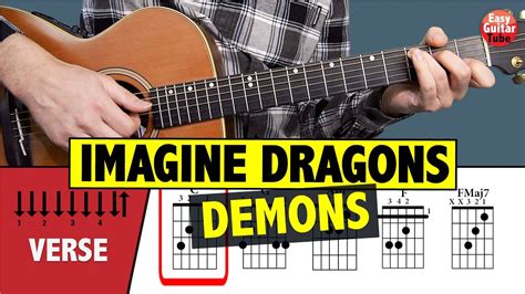 Imagine Dragons - Demons // Guitar Tutorial (CHORDS) Chords - Chordify