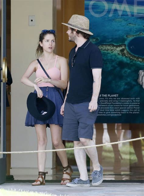 ANNA KENDRICK and Ben Richardson Out Shopping in Hawaii 07/19/2015 ...