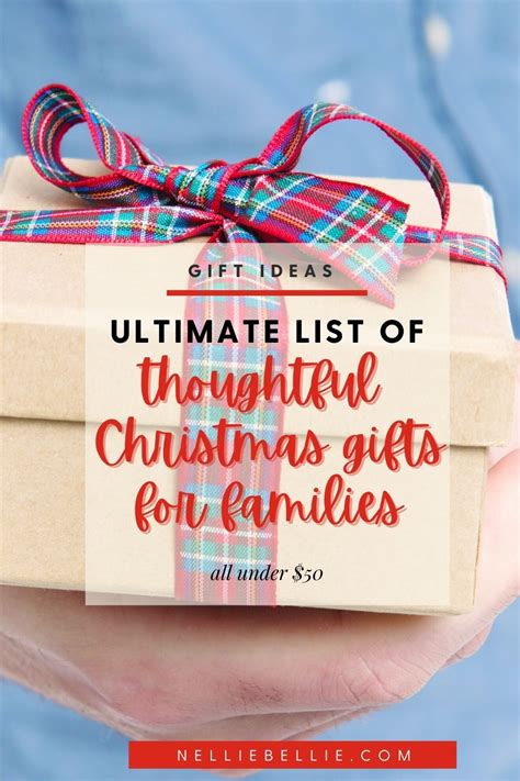 25+ Christmas Gift Ideas for family & friends (under $50) ⋆ NellieBellie