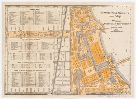 Georeferenced 1893 World's Columbian Exposition map : r/chicago