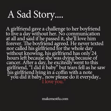 It is my blog: A very short heart touching love story