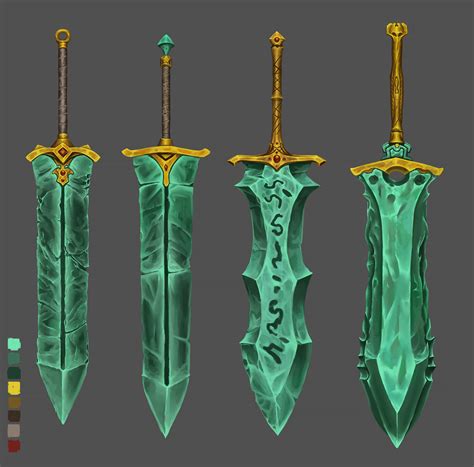 Artstation Stylized Fantasy Swords – NBKomputer