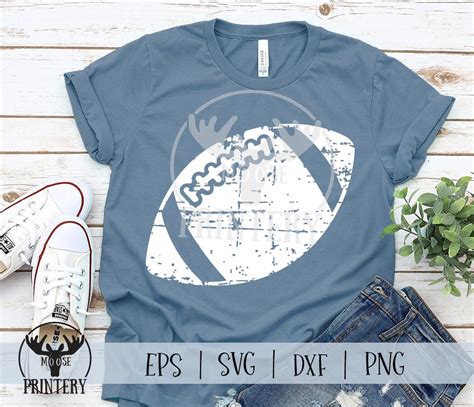 Distressed Football Svg Grunge Football Mom Shirt Svg Files - Etsy