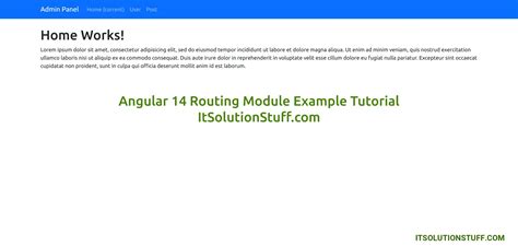 Angular 14 Routing Module Tutorial Example - ItSolutionStuff.com