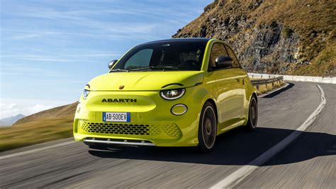 The new Abarth 500e is an electric hot hatch with 149bhp | Top Gear