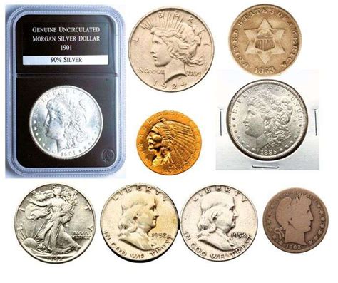 SILVER, Gold Collectible & Bullion Coins at ABSOLUTE Auction - Ford ...