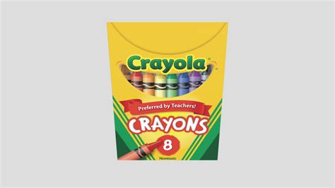 Crayon Box - Download Free 3D model by ferry (@ferry2901) [8727f44] - Sketchfab