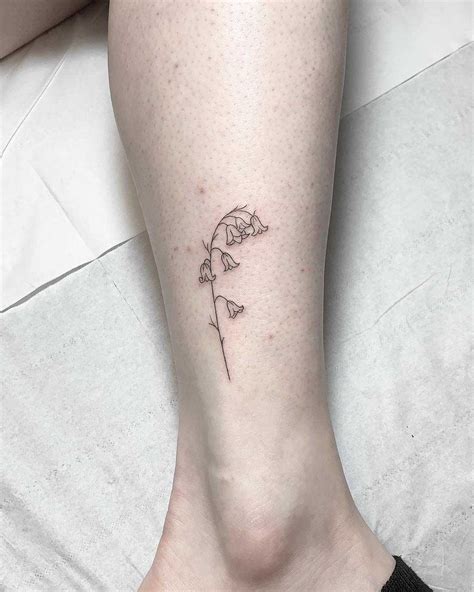 Bluebell flower tattoo by Conz Thomas - Tattoogrid.net