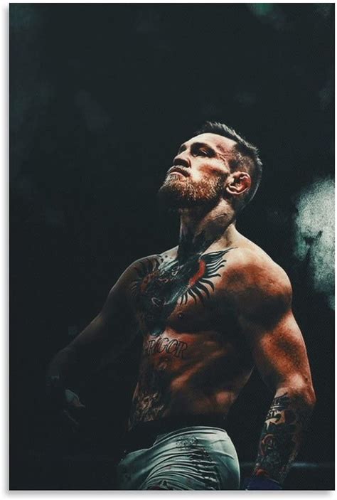 Amazon.com: YGU Conor McGregor Poster Artworks Canvas Poster Room ...