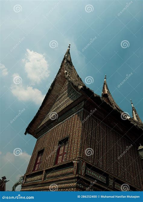 Rumah Gadang stock photo. Image of house, traditional - 286252400