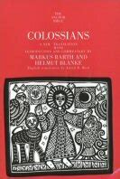 Colossians (Anchor Yale Bible Commentary | AYBC) - Verbum