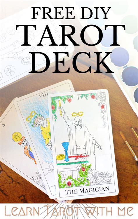 Print (and color!) your own tarot deck. You can download all of the 22 cards from the Major ...