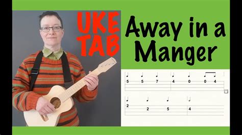 🎄 Away in a Manger UKULELE TAB + PLAY ALONG - YouTube