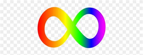 Infinity Symbol Rainbow - Infinity Symbol Rainbow - Full Size PNG Clipart Images Download