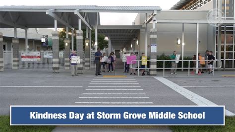 Kindness Day at Storm Grove Middle School - YouTube