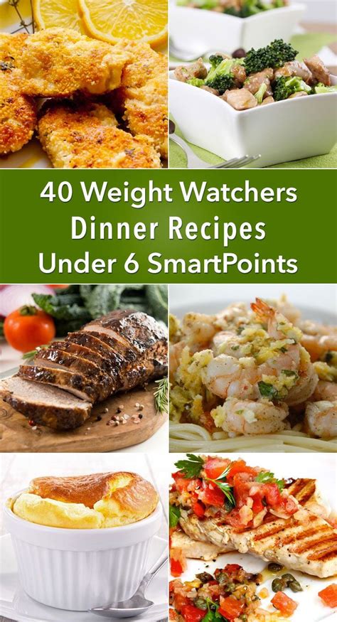 40 Weight Watchers Dinner Recipes Under 6 SmartPoints