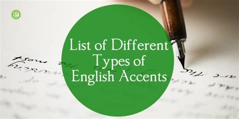 Types of English Accents Based on Regions - EnglishBix