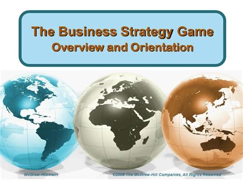 PPT - the business strategy gameoverview and orientation PowerPoint Presentation - ID:138444