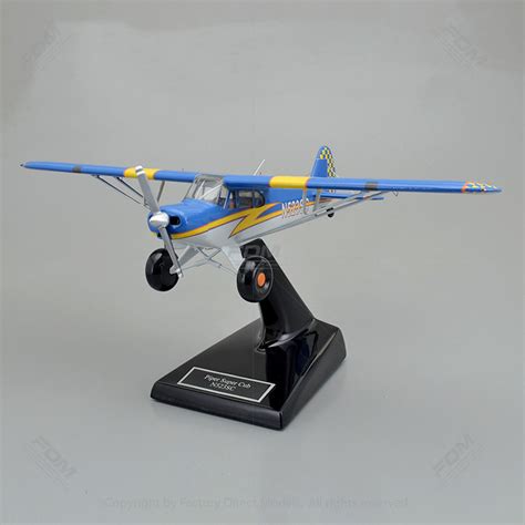 Piper PA-18 Super Cub Model with Detailed Interior | Factory Direct Models