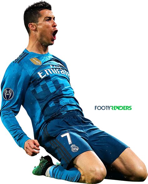 Cristiano Ronaldo Real Madrid football render - FootyRenders