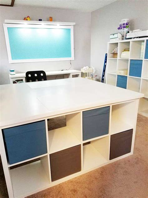 The Best IKEA Craft Room Tables and Desks Ideas - Jennifer Maker