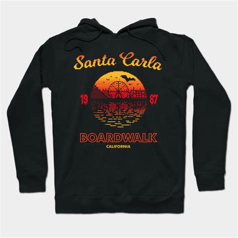 Santa Carla Boardwalk - Lost Boys - Hoodie | TeePublic