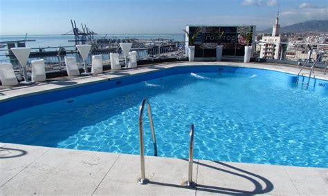 "Rooftop pool" Hotel Ac Malaga Palacio (Malaga) • HolidayCheck (Costa del Sol | Spanien)