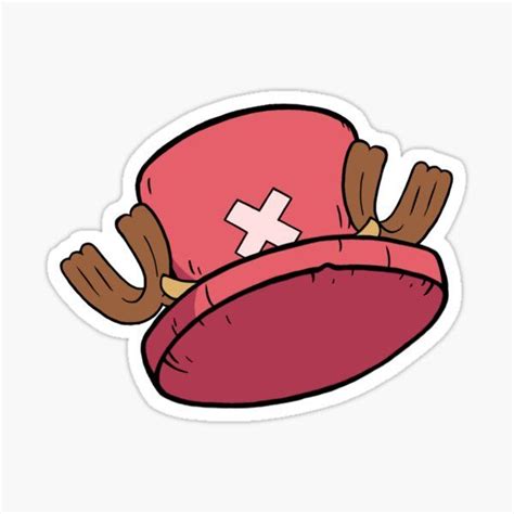 "Chopper Hat" Sticker for Sale by anancites | One piece tattoos, One ...