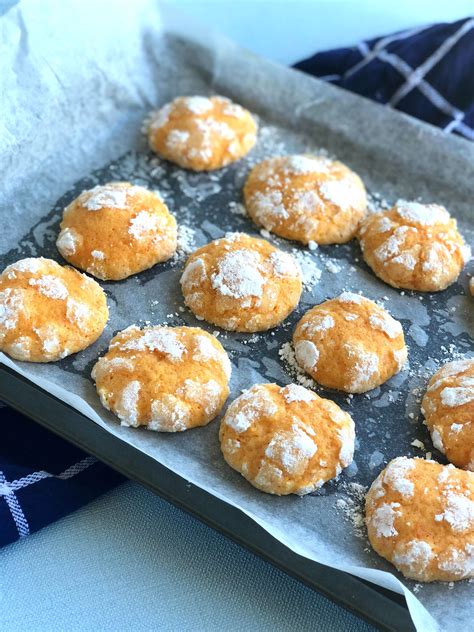 Orange Crackle Biscuits | Recipe | Biscuit recipe, Crinkle cookies ...