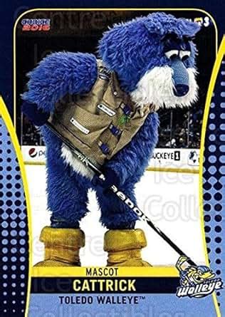 Amazon.com: (CI) Mascot Hockey Card 2015-16 Toledo Walleye 23 Mascot ...