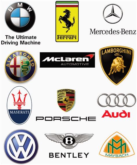 Luxury Car Logos