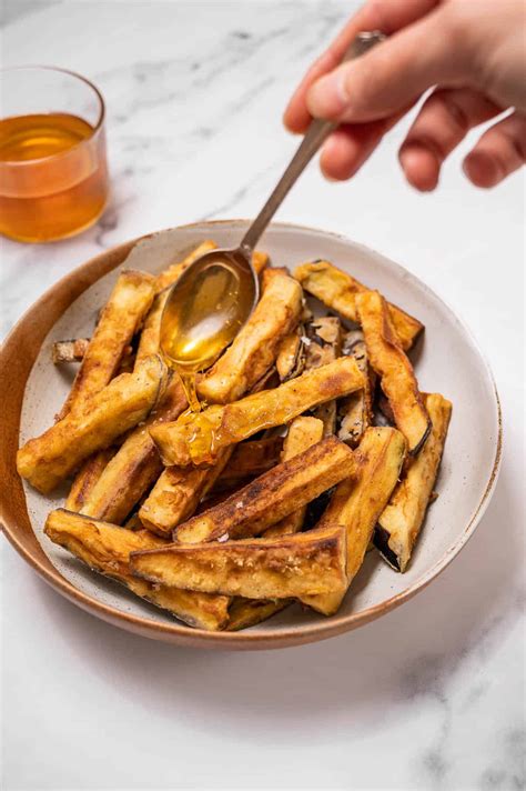 Fried Eggplant with Honey - Berenjenas con Miel - Spanish Sabores