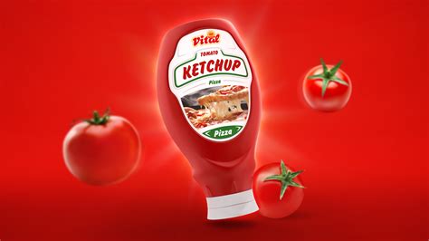 Ketchup bottle packaging - Vital :: Behance