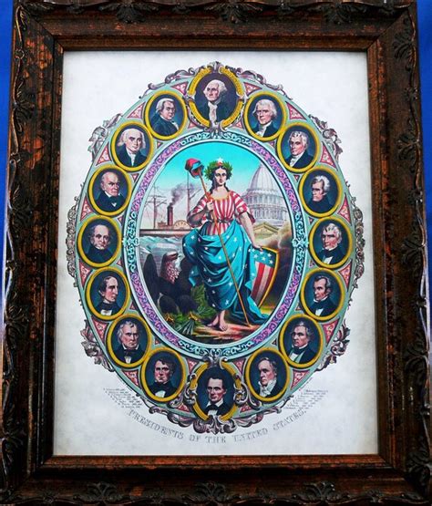 Presidents of the United States Art Print from 1861 on | Etsy