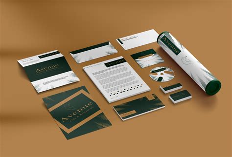 Brand design Avenue Cafe & restaurant on Behance