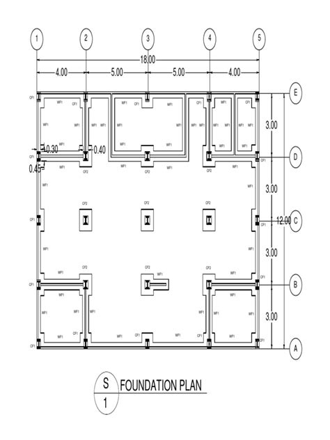 Foundation Plan | PDF