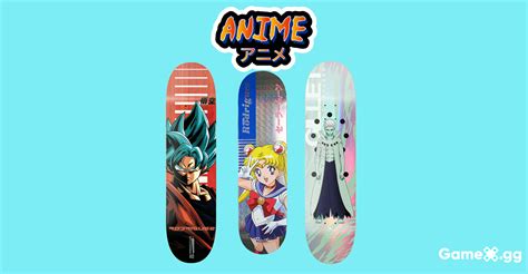 10 Most Popular Anime Skateboard Decks – GameX.gg