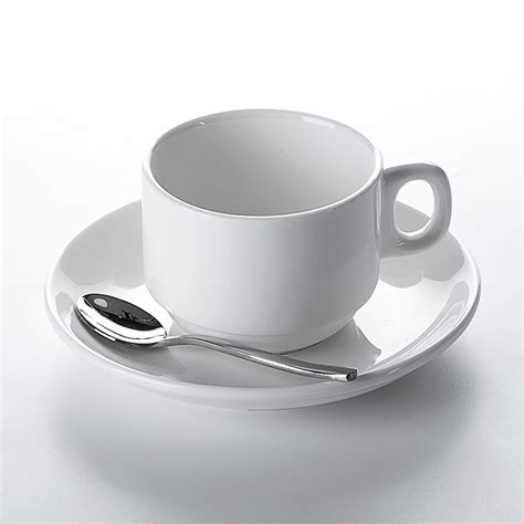2019 Hot Sale Restaurant Cafe Bar Porcelain Cups Saucers, Tea Cup Sets ECF