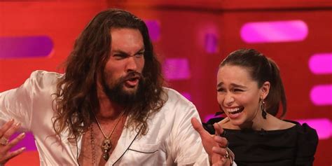 The Iconic Way Jason Momoa And Emilia Clarke First Met