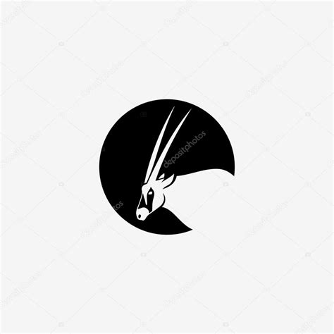 Oryx symbol illustration — Stock Vector © I.Petrovic #123690232