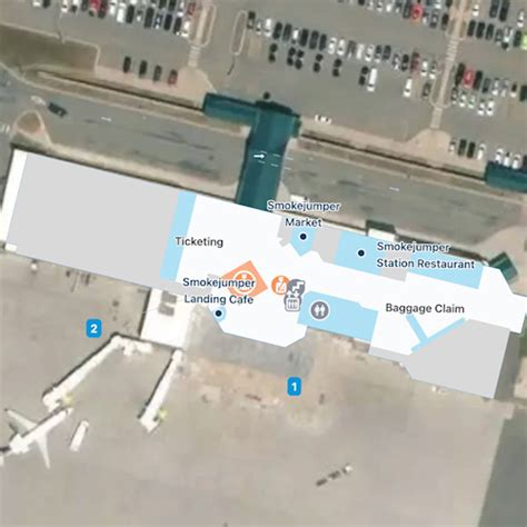 Helena Regional Airport Map | HLN Terminal Guide