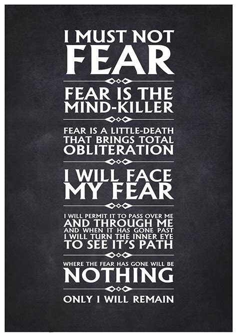 Dune Fear Quote - ShortQuotes.cc