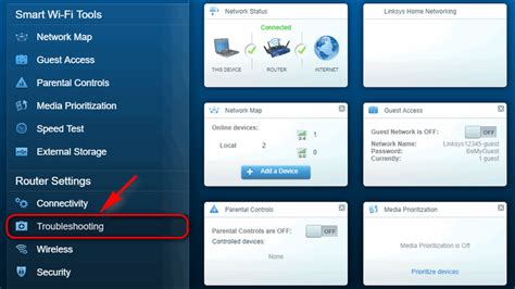 How to Remotely Reboot LinkSys Router Over a Network