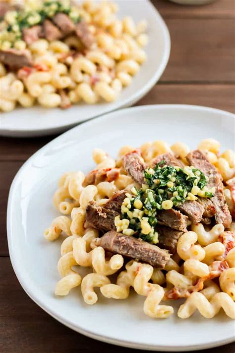 Tuscan Steak and Pasta - Delicious Little Bites