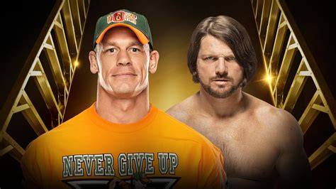 John Cena vs. AJ Styles Confirmed for "Money In The Bank ...