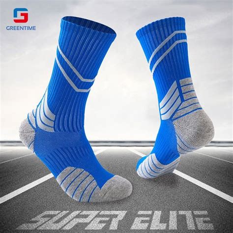 7 pairs High quality Custom Basketball Socks Fashionable - Greentime