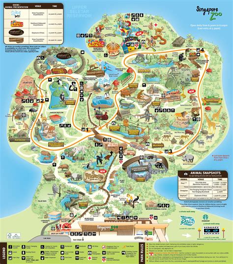 About Singapore Zoo Map - IMAGESEE