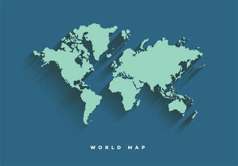 World Map Vector 147657 Art vectoriel chez Vecteezy