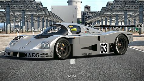 mecedes sauber c 9 | Classic racing cars, Sports car racing, Mercedes ...