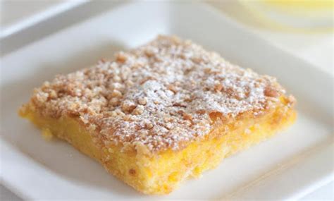 Savannah Smiles Zesty Lemon Streusel Bars Recipe - (4.3/5)